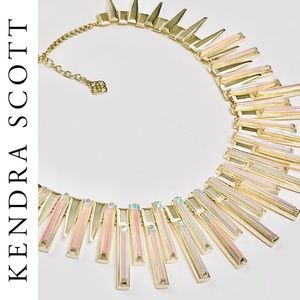 🔥SOLD!!!🔥 Kaplan 14k Dichroic Glass Necklace